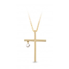 ΣΤΑΥΡΟΣ Κ18  ΜΕ ΔΙΑΜΑΝΤΙ