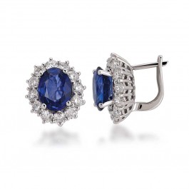 ΣΚΟΥΛΑΡΙΚΙΑ Κ18 ΜΕ ΔΙΑΜΑΝΤΙΑ ΚΑΙ ΖΑΦΕΙΡΙΑ