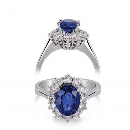 ΔΑΧΤΥΛΙΔΙ Κ18 ΜΕ ΔΙΑΜΑΝΤΙΑ ΚΑΙ ΖΑΦΕΙΡΙ