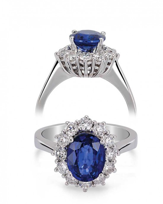 ΔΑΧΤΥΛΙΔΙ Κ18 ΜΕ ΔΙΑΜΑΝΤΙΑ ΚΑΙ ΖΑΦΕΙΡΙ