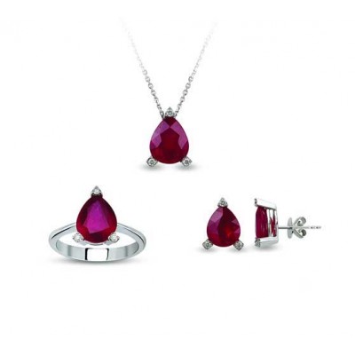 ΣΕΤ Κ18 ΜΕ ΔΙΑΜΑΝΤΙΑ ΚΑΙ ΡΟΥΜΠΙΝΙΑ