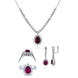 ΣΕΤ Κ18 ΜΕ ΔΙΑΜΑΝΤΙΑ ΚΑΙ ΡΟΥΜΠΙΝΙΑ ΣΕΤ Κ18 ΜΕ ΔΙΑΜΑΝΤΙΑ ΚΑΙ ΡΟΥΜΠΙΝΙΑ